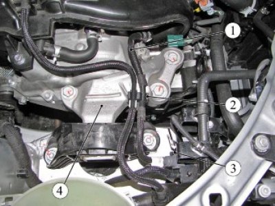 Рисунок 8-10 - Соединение топливных трубок (для…