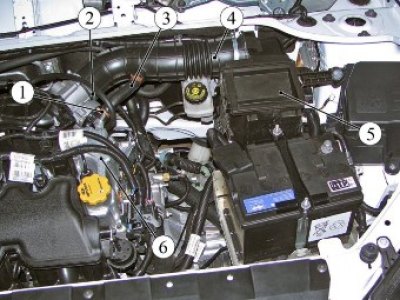 Рисунок 8-14 - Воздушный фильтр со шлангом…