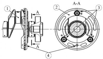 Рисунок 35 - Установка вкладыша коренного подшипника в блок цилиндров