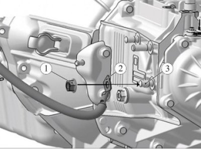 Рисунок 3-38 - Отсоединение жгутов проводов от…