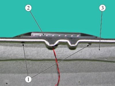 Рисунок 12-3 - Крепление сигнала торможения…
