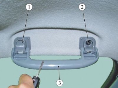 Рисунок 19-7 - Крепление поручня правого…